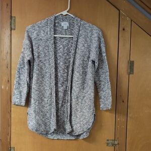 White & Grey Old Navy Cardigan